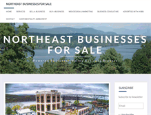 Tablet Screenshot of hvbusinessbrokers.com
